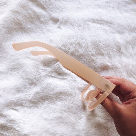 Juliette Clear Pink Computer Blue Light Glasses - Picture 7 of 9